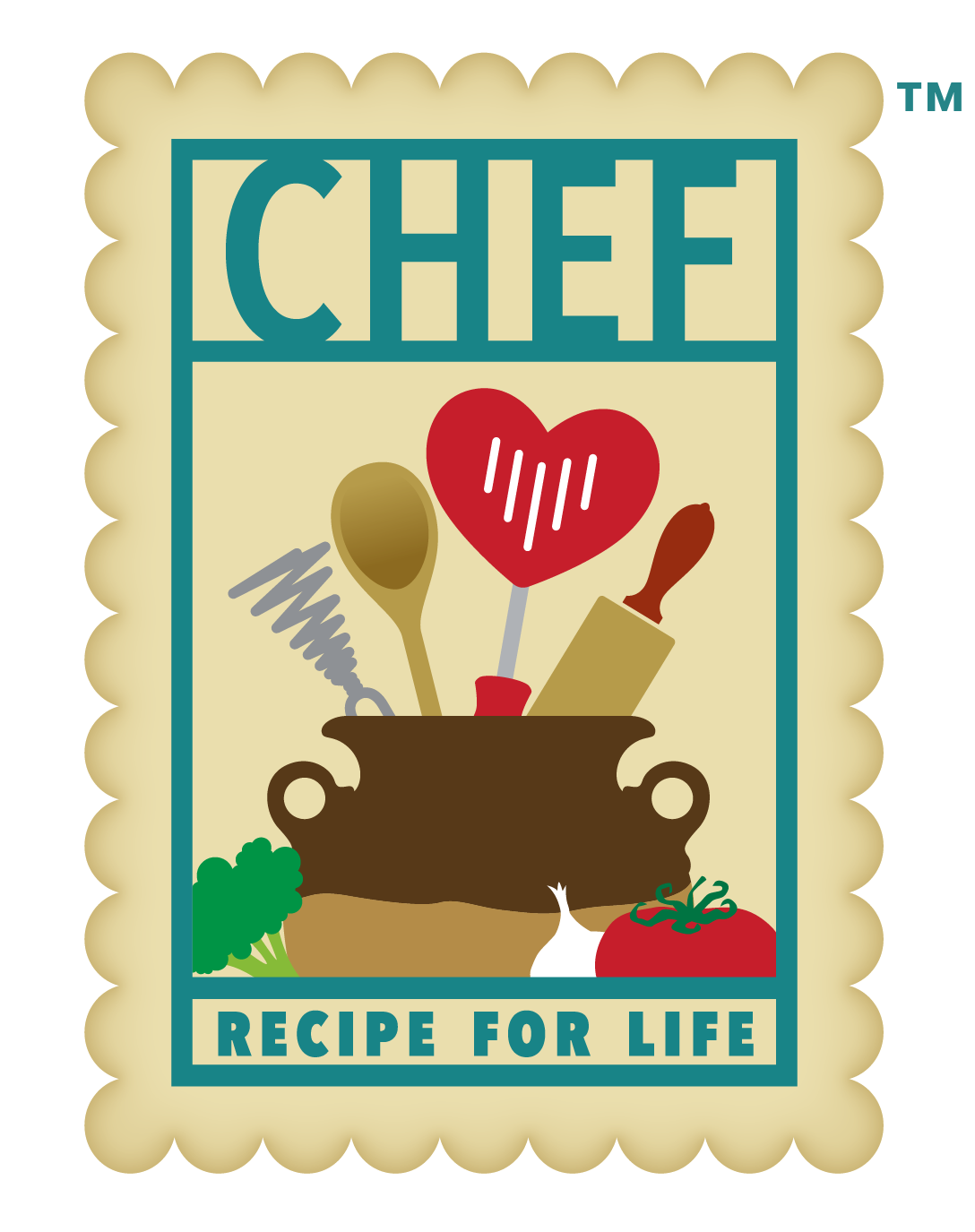 CHEF® (Culinary Health Education for Families) logo